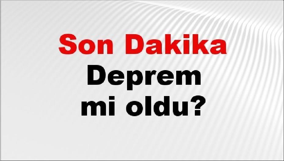 Muğla'da Son Depremler ve Güncel Gelişmeler (29 Ağustos 2026)