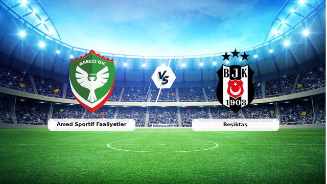 CANLI | Amed Sportif Faaliyetler - Beşiktaş Maç Sonuçları ve Anlatım