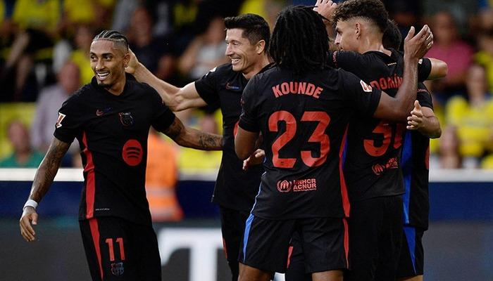 İspanya La Liga'da Barcelona, ​​Villarreal'i deplasmanda 5-1 mağlup etti.