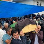 Bartın’da akrabaları tarafından tüfekle öldürülen çift ile oğlu toprağa verildi