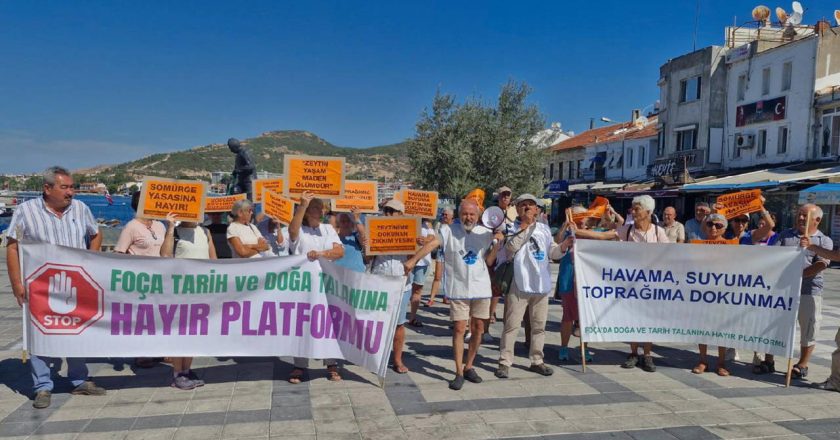 Foça’da ‘işgal yasası’na tepki: ‘Toprağımızı vermiyoruz’ – Son Dakika Türkiye Haberleri