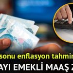 YENİ YIL EMEKLİ MAAŞ ZAMMI HESAPLAMA TABLOSU 2026 OCAK | Yılbaşında SSK, Bağkur, Emekli Sandığı emekli maaşları ne kadar olacak, yüzde kaç zam yapılacak? 3 aylık enflasyon farkı ve yıl sonu enflasyon beklentisine göre hesaplama