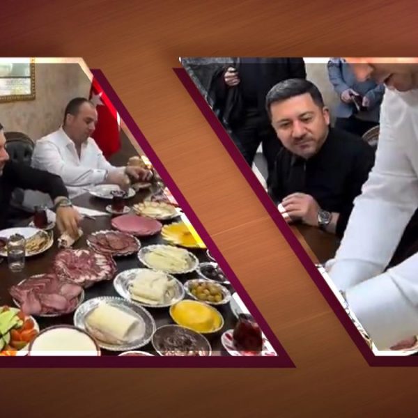Sosyal medyada gündem olan kahvaltı! Nevşehir Belediye Başkanı Rasim Arı tepkilerin hedefi oldu