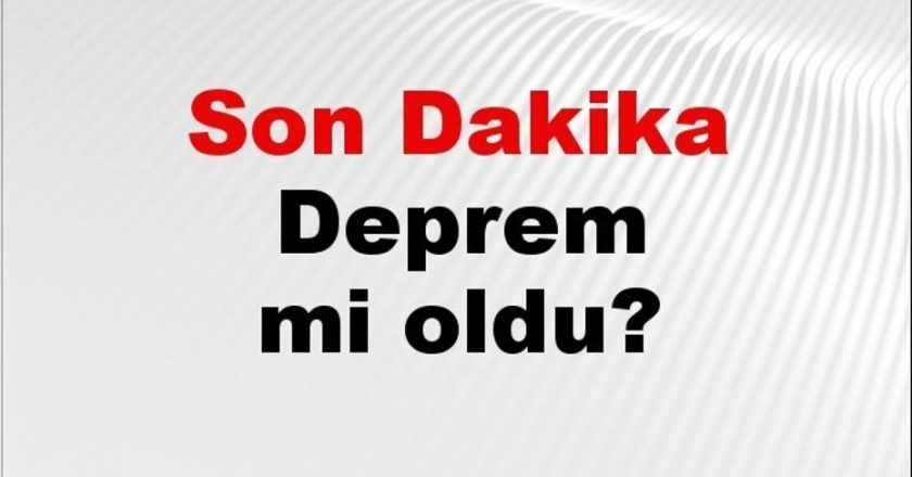 Karabük’te Deprem Mi Gerçekleşti? Son Gelişmeler ve Ayrıntılar 2 Aralık 2025